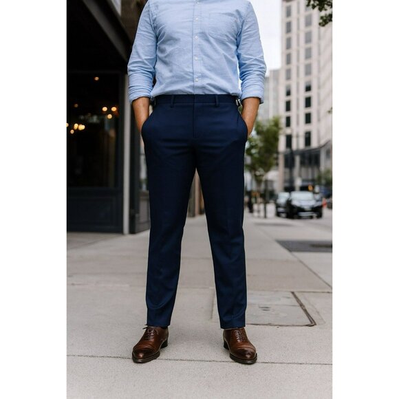 NWT Willit Men’s Chino Pants Blue 30x30 - Picture 1 of 5